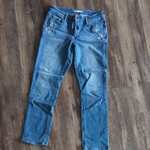 Women's Levi's Embroidered Mid-rise Skinny Jean